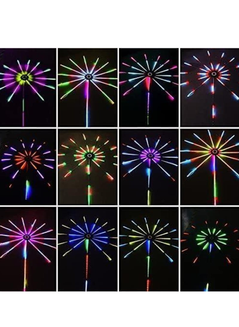 ELTRAZONE NEW LED Strip Lights Dream Color RGB Changing – Music Sound Sync Bluetooth Firework Lights with Remote Control, DC 5V USB LED Strip for Home, Party, Storefront, Window & Holiday Decoration - Image 2