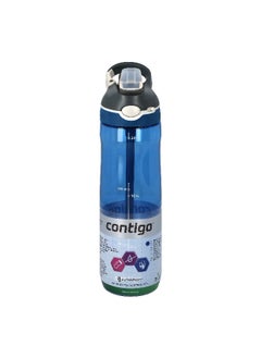 Contigo Ashland Monaco Vacuum Insulated Leak-Proof BPA-Free Water Bottle Blue 720 ml 1000-0455  - Image 1