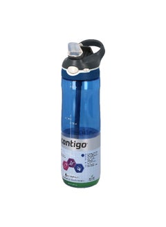 Contigo Ashland Monaco Vacuum Insulated Leak-Proof BPA-Free Water Bottle Blue 720 ml 1000-0455  - Image 2