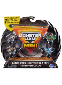 Monster Jam Mini Scale Vehicles - 5 Pack