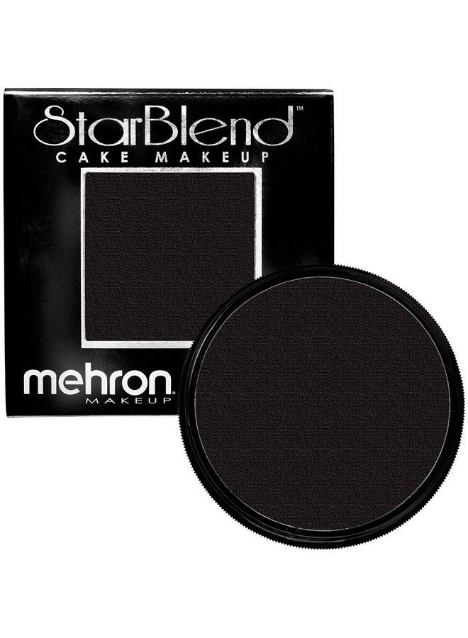 mehron Makeup StarBlend Cake (2 oz) (Black) - Image 1