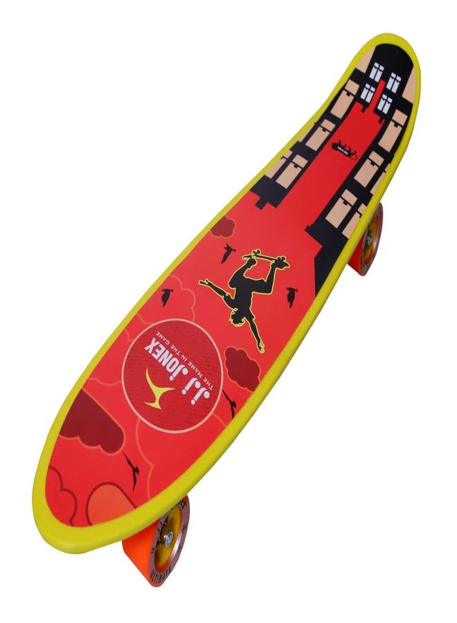 Jonex JJ JONEX Play Fiber Skateboard Meduim (Age 5-15 Year)(Multicolor, Pack of 1)(MYC) - Image 1