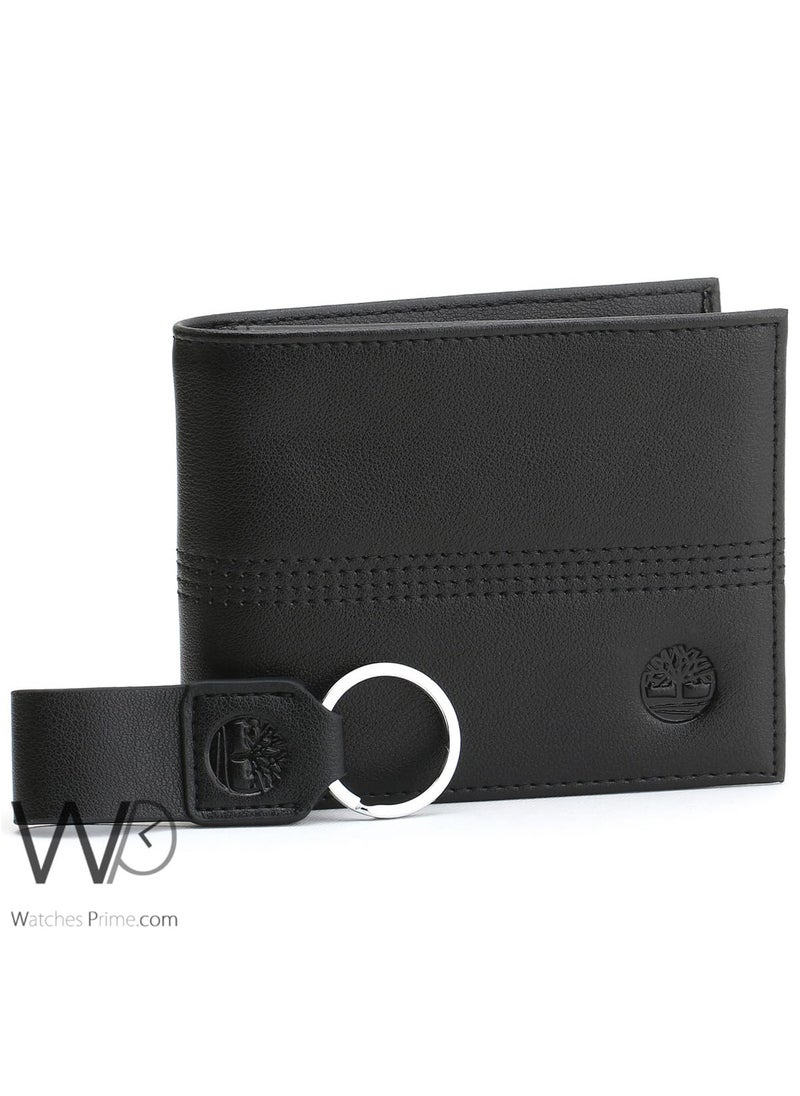 Timberland PRO - Timberland Wallet and Men's Key Medal in Black with Box - Image 1