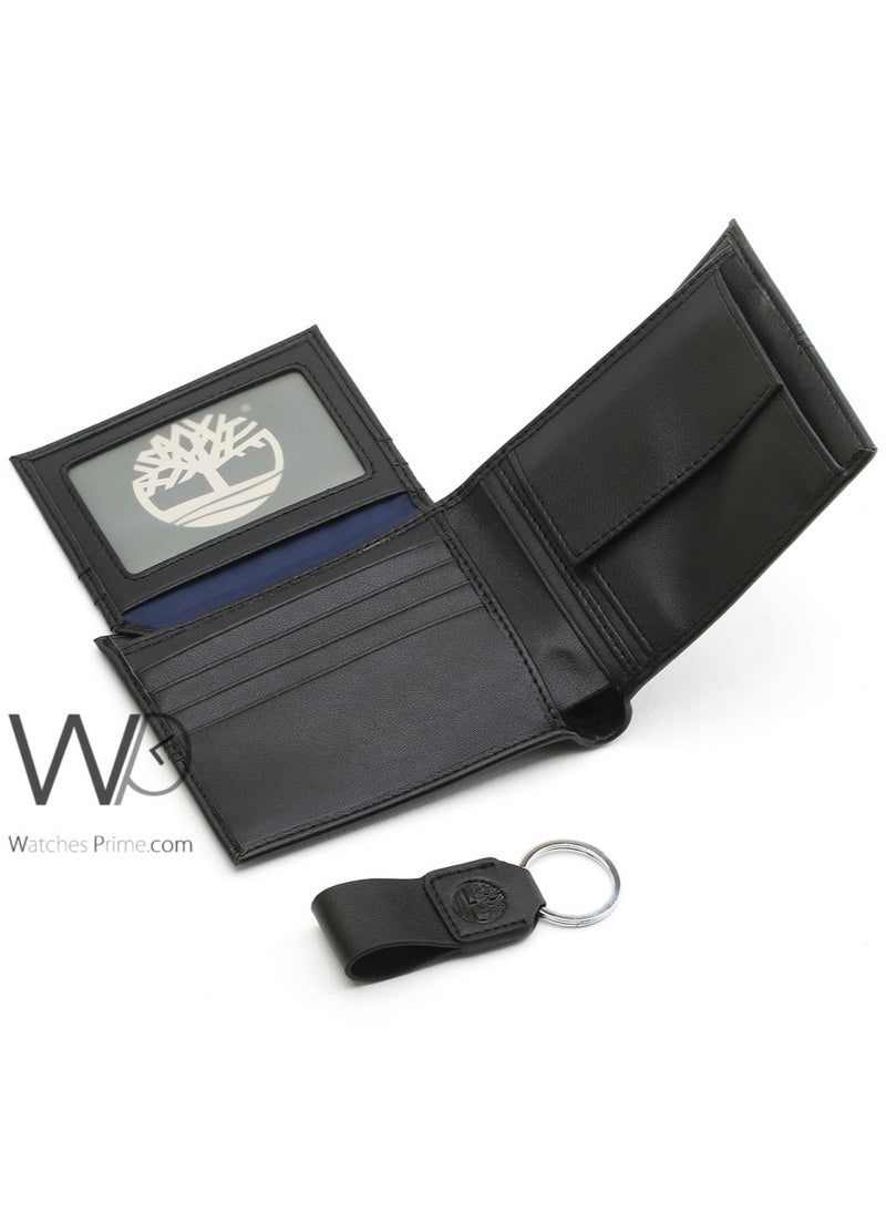 Timberland PRO - Timberland Wallet and Men's Key Medal in Black with Box - Image 1