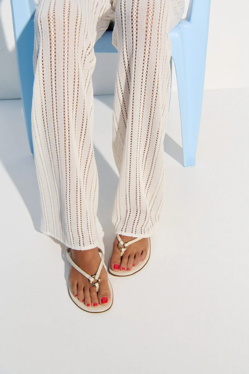 H&M Ring-detail flip-flops