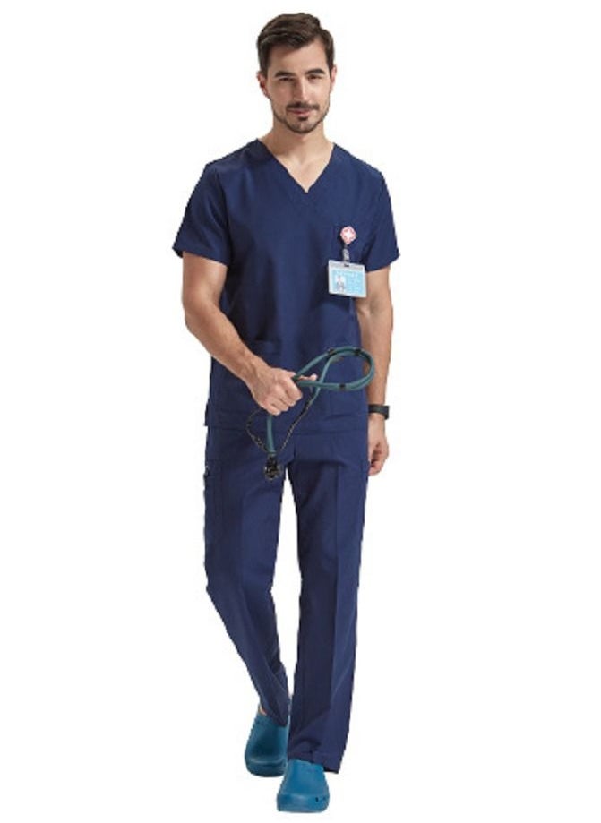 Gasin Men's scrub, short sleeve scrub, men's medical scrub, scrub set  - Image 2