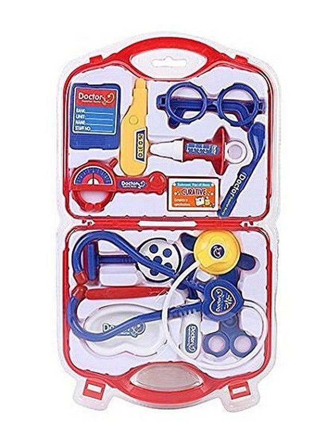 Heer Doctor Set Doctor Nurse Family Oprated Set Medical Suitcasetoy for Kids -Pink - Image 2