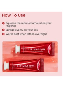 Earth Rhythm Earth Rhythm Lip Masque with Peptide | Nourishes, Smoothens, Plumps & Hydrates Dry Chapped Lips | Men & Women & Girls, – 10ml  - Image 4