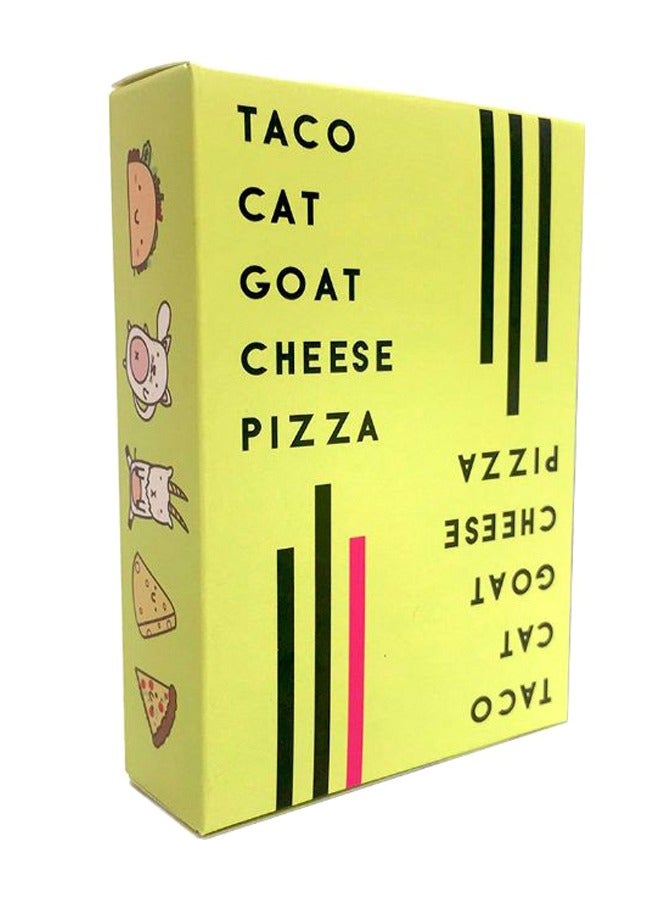 Taco Cat Goat Cheese Pizza Social Card Game - Image 1