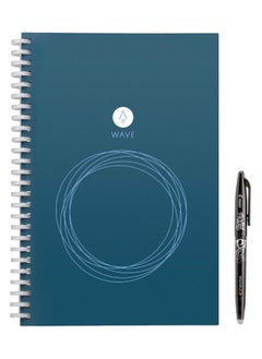 Rocketbook Rocketbook Wave Smart Reusable Notebook | Dotted Grid Eco-Friendly Notebook with Pilot Frixion Pen | Executive Size (15.2 cm x 22.4 cm)  - Image 1