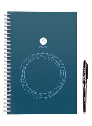 Rocketbook Wave Smart Reusable Notebook | Dotted Grid Eco-Friendly Notebook with Pilot Frixion Pen | Executive Size (15.2 cm x 22.4 cm) - pzsku/ZD8073E22130E86D4B070Z/45/1744928414/7ea09d51-ffa4-495b-8dc4-b83cff8291a0