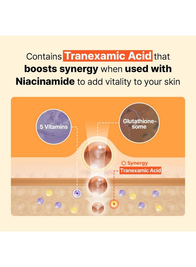 MAKEP:REM Make P:Rem Glutamin Antioxidant Radiance Serum, Powerful Anti-Aging Facial Serum With Glutathione & Vitamins, Reduces Dark Spots, Korean Skin Care, 1.69 Fl. Oz., 50Ml - Image 4