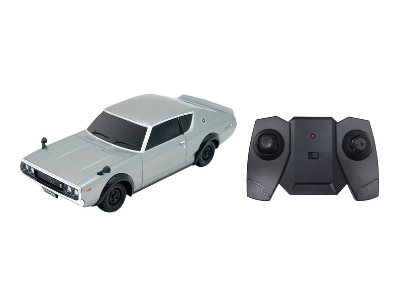 D-power - 1:24 Scale Vintage Nissan Skyline Remote Control Car – 2.4GHz Classic RC Sports Car with Batteries Included | For Kids Ages 8+ - Image 1