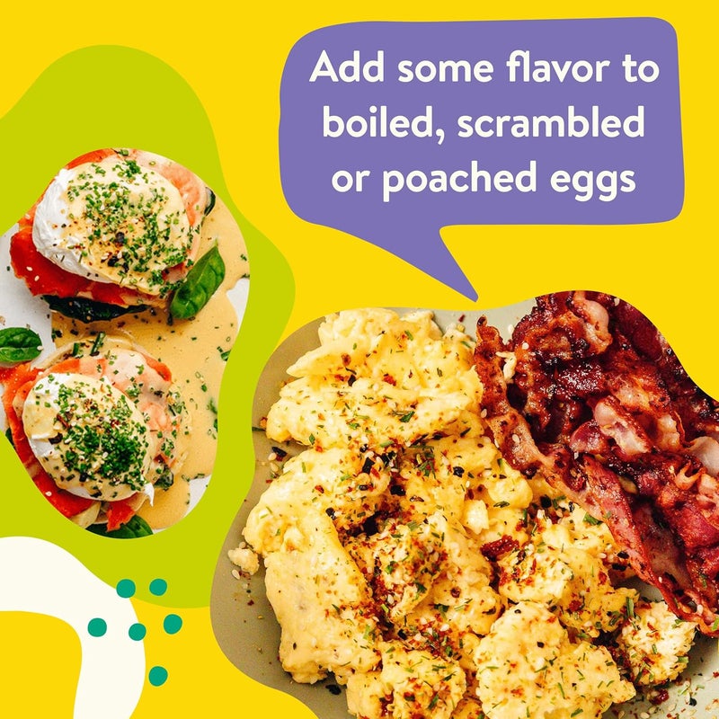 Just Spices Egg Topping Seasoning Blend, 1.94 OZ - Flavorful Egg Seasoning with White Sesame, Chili, and Grated Tomato - Image 5