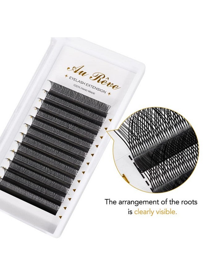 AuReve Y Lashes Extensions Yy Lash Extensions D Curl 0.07Mm 13Mm Mix Tray Y Shape 4D Volume Premade Fan Lashes Matte Black Easy Fans Lashes Professional Use Yy Lash (Yy 0.07 D 13Mm) - Image 5
