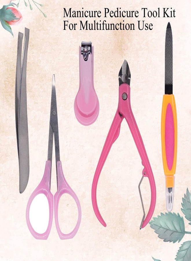 Boxo مجموعة BOXO للعناية بالأظافر والقدمين 10 في 1 مع فرشاة ظهر للجسم للاستحمام للرجال والنساء (1 مجموعة) - Image 4