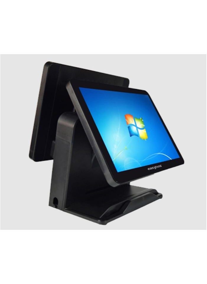 EasyPos EasyPos EPPS310-POS-SYS POS System | Intel Core i5-4210U up to 2.70GHz | 4GB RAM | 256GB SSD | 15” Touchscreen | Black  - Image 1