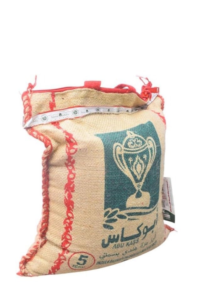 Abu Kass Indian Sella Basmati Rice , Abu Kass 5kg - Image 1