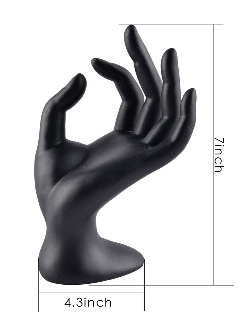 FFD Ring Hand Holder Polyresin Mannequin Shaped Bracelet Holder Jewelry Display Jewelry Stand for Home Organization  - Image 2