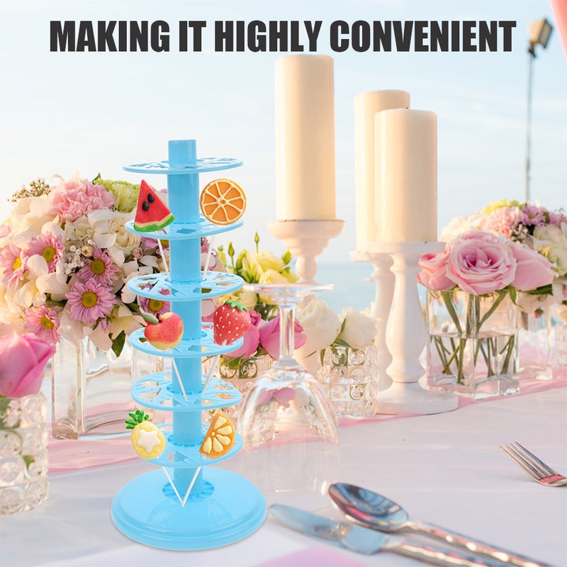 2PCS Lollipop Display Stands Candy Holder for Cake Drying Stands Wedding Rack Lollipop Holder for Dessert Table - Image 4