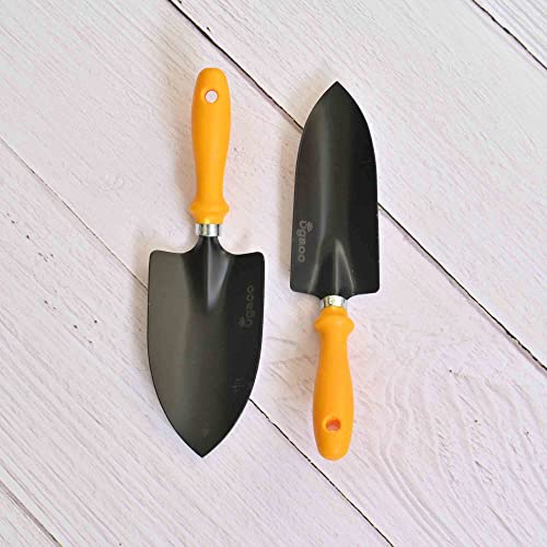 UGAOO Durable Gardening Hand Tool Kit for Gardening- 2 Pcs (Trowel, Transplanter) - Image 1