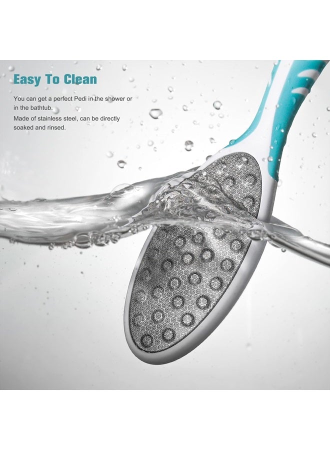 FVION Foot File Callus Remover Cracked Heel Shaver – Double Sided Pedicure File/Foot Scraper for Wet and Dry Feet - Image 5