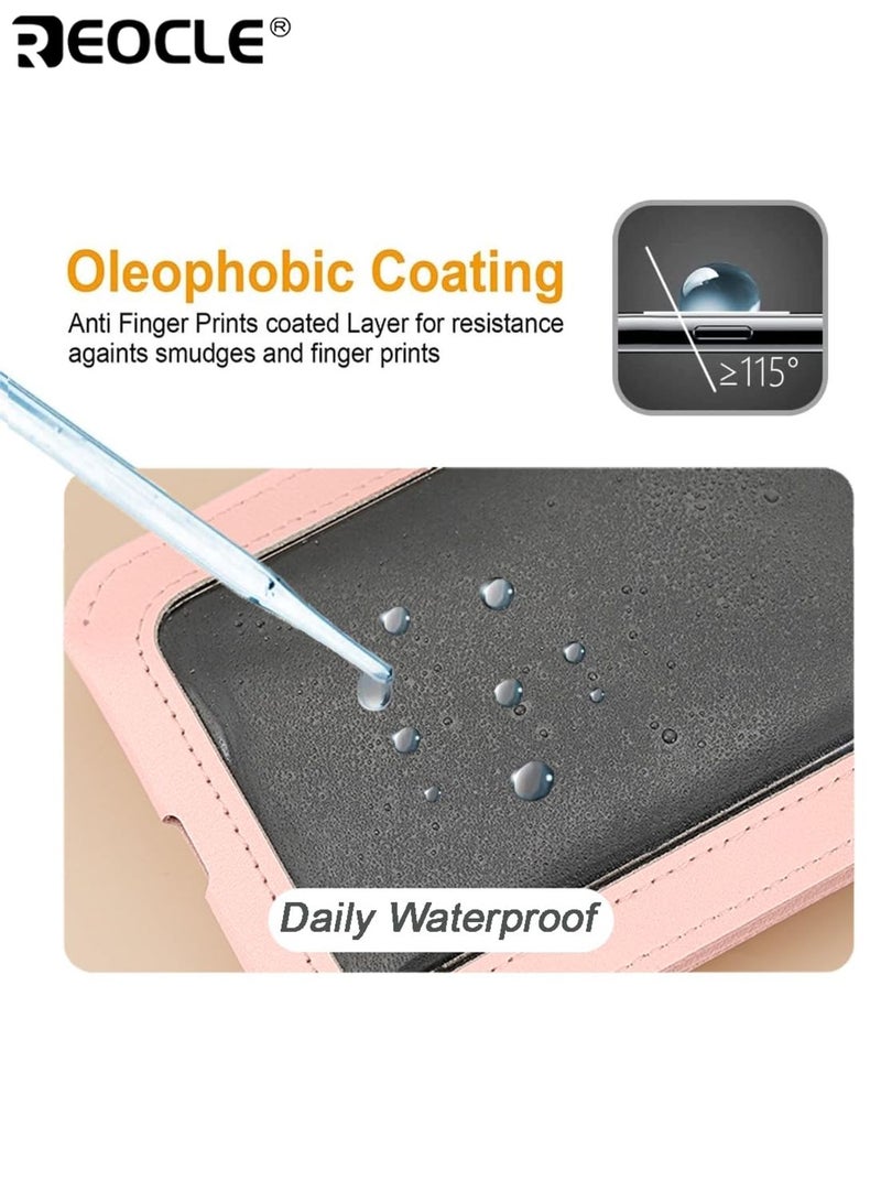 ريوكل حقيبة نسائية ضد السرقة شفافة بشاشة لمس حقيبة كتف وصدرية صغيرة متعددة الوظائف للأمهات مع سحاب وحامل بطاقات هدية مثالية للمناسبات الخاصة - Image 5