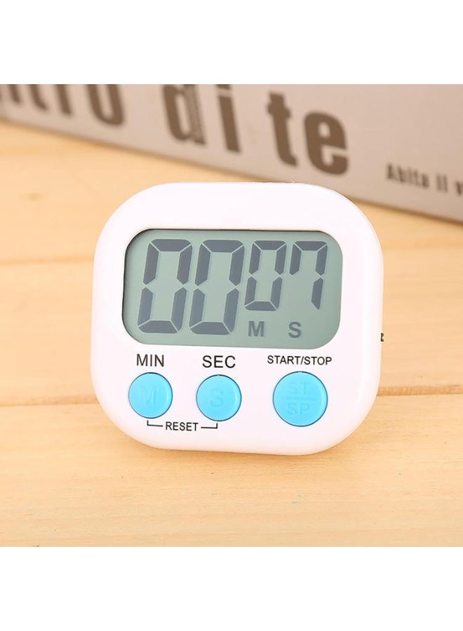 Student Timer, With Countdown Mode, A Time Management Aid, For Children's Focus Training, Study Sessions, Test Prep, Cooking, Baking, And Sports Timing (White) - Image 5