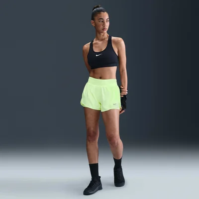 Nike Women's One Dri-FIT Mid-Rise 2-in-1 Shorts