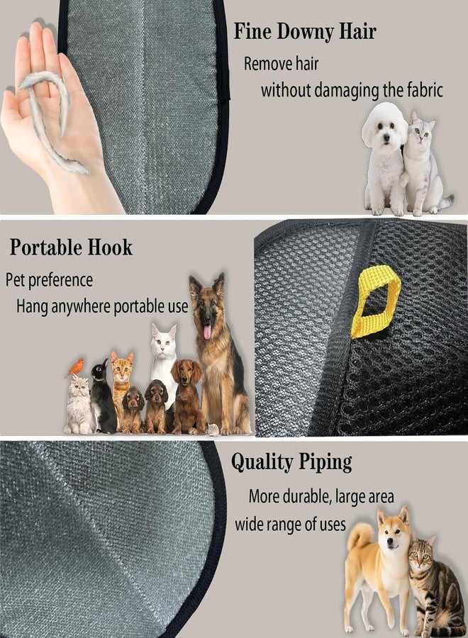 WANGIRO Pet Hair Remover Glove (2-Pack)-Reusable Dog & Cat Fur Remover Mitt for Furniture, Couch, Clothes, Bedding & Car Interior-High-Efficiency Lint Brush with Breathable Mesh, 7" x 9.5" - Image 5