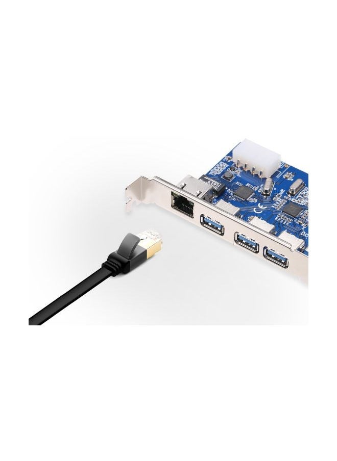 NIBEMINENT PCI-E To USB 3.0 Expansion Card With Driver CD Blue/Silver/Grey  - Image 3