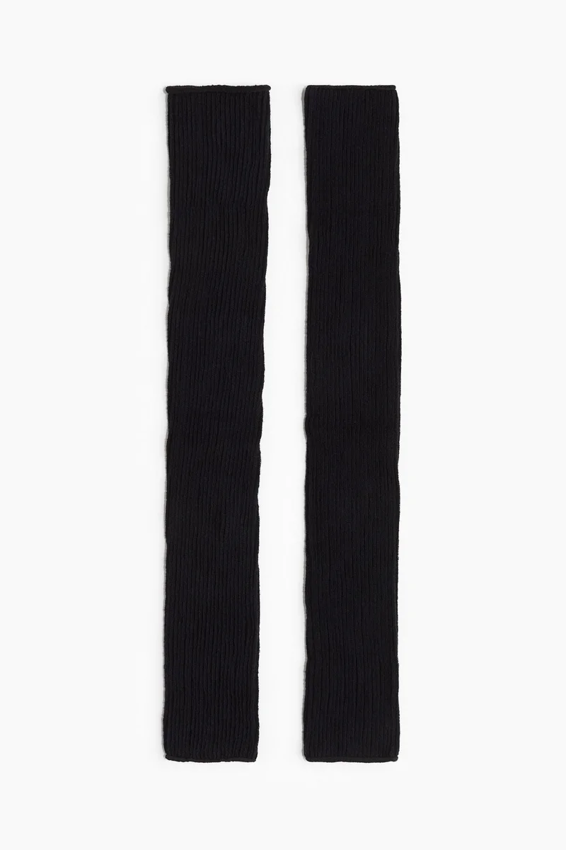 H&M Long Rib-Knit Leg Warmers