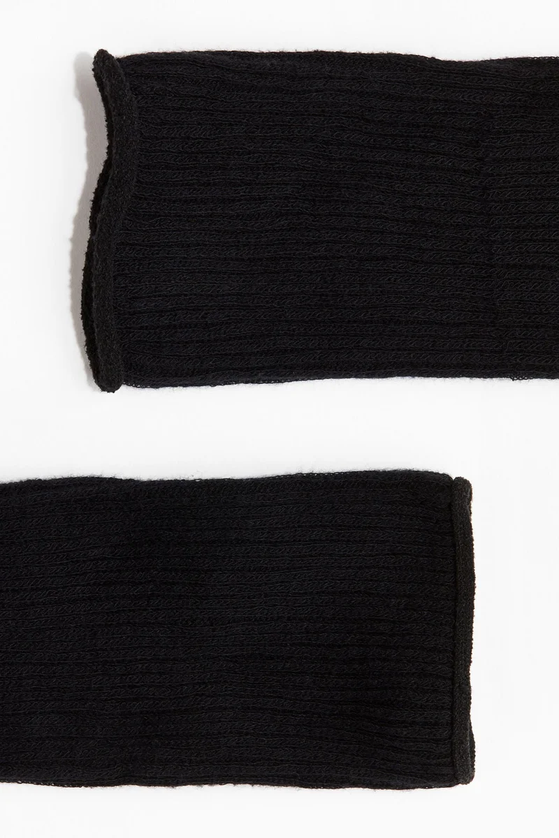 H&M Long Rib-Knit Leg Warmers