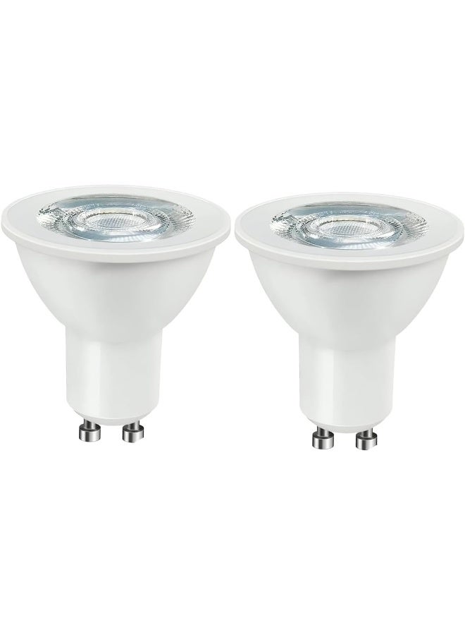 Melfi 7W Gu10 Spotlight Bulb, 220V, Daylight And Warm White  Energy-Efficient Led Light For Home And Office (Warm White, Pack Of 2) - Image 1