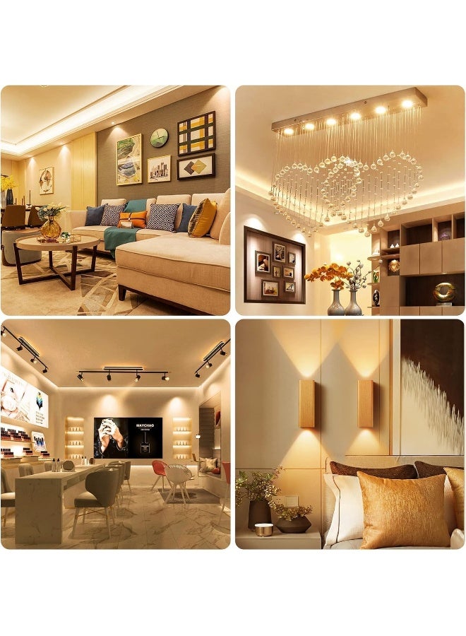 Melfi 7W Gu10 Spotlight Bulb, 220V, Daylight And Warm White  Energy-Efficient Led Light For Home And Office (Warm White, Pack Of 2) - Image 5