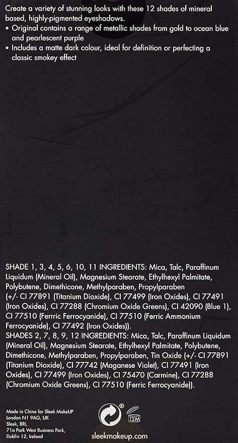 Sleek MakeUP Lucid Dreams Eyeshadow Palette Featuring 18 Bold and Bright Shades of Highly Pigmented Colour Limited Edition 165g - Image 3