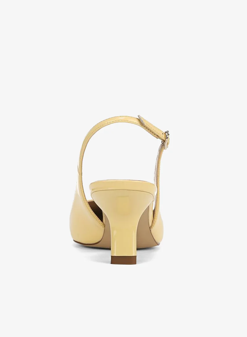 Sam Edelman YELLOW Bianka Slingback Pump for Women | Best Price UAE