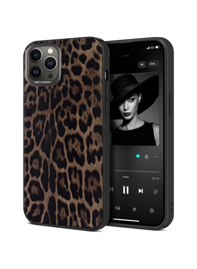 جراب هاتف بنقشة جلد النمر البري ونمط حيواني جريء لهاتف iPhone 14 Pro Max (Tiger 3)