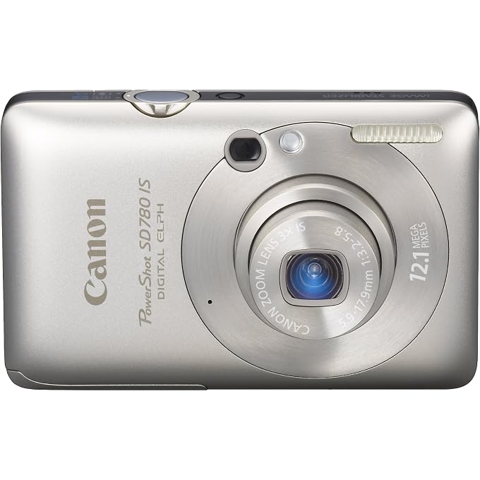 Canon PowerShot SD780IS 12.1 MP Digital Camera with 3x Optical Image Stabilized Zoom and 2.5-inch LCD (Silver) - Image 1