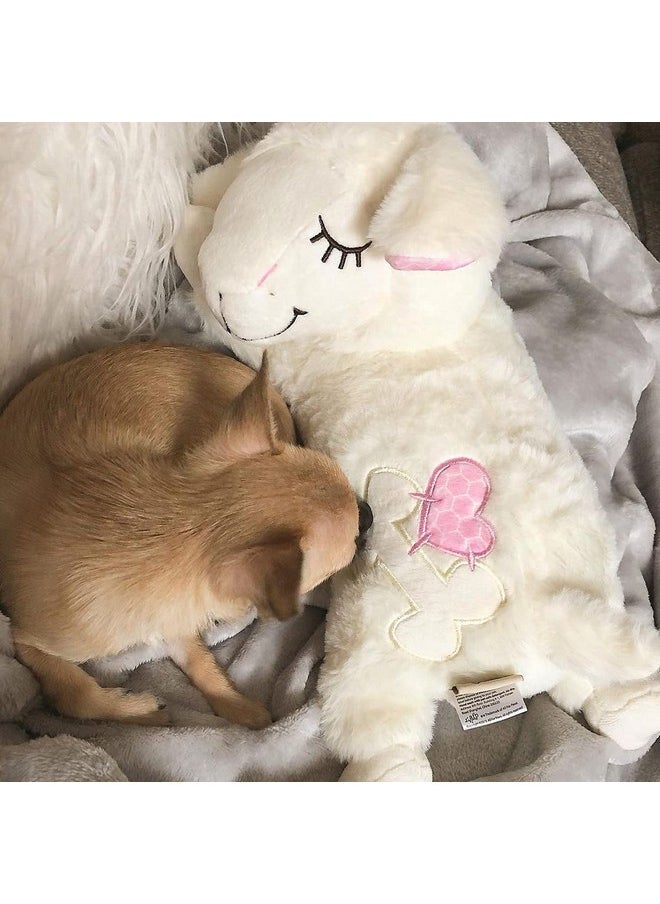 all for paws ALL FOR PAWS Heartbeat Replacement Soother Heartbeat Simulator for Puppy Sleep Aid Calming Plush Toys  - Image 5