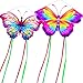 HENGDA KITE 2 Pack Butterfly Kitefor Kids and AdultsEasy to FlyExcellent Fabric and Structure DesignThe Pictures are Beautiful in high DefinitionSuitable for Beginners31x22 - Image 3