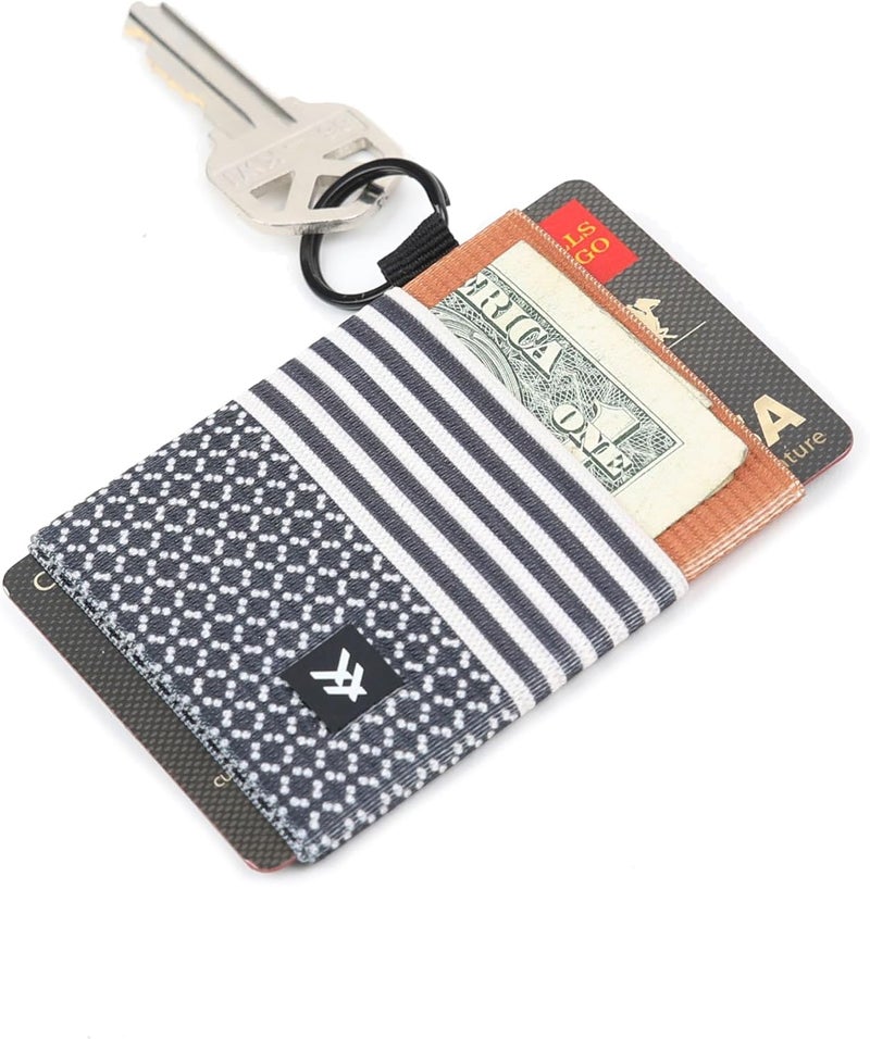 Thread Wallets Ultra Slim Minimalist Card Holder Wallet for Men and Women (Brown/Black, One Size) - Image 2