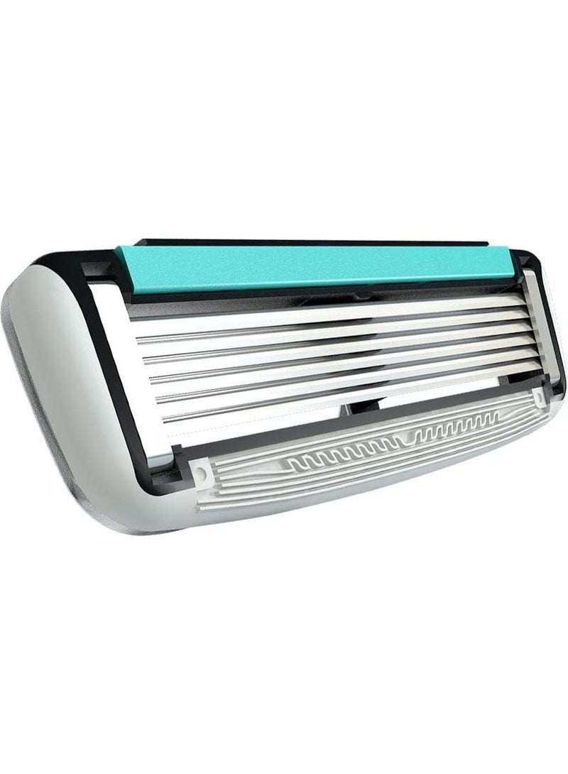 DORCO Pace 6 - Disposable 6 Razor Blades 3+1Free - Image 2