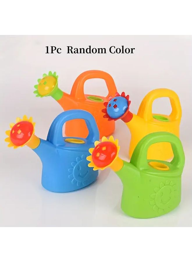 Cute Plastic Watering Can For Indoor Plants Lightweight Durable Easy Clean Red Blue Yellow - Image 5