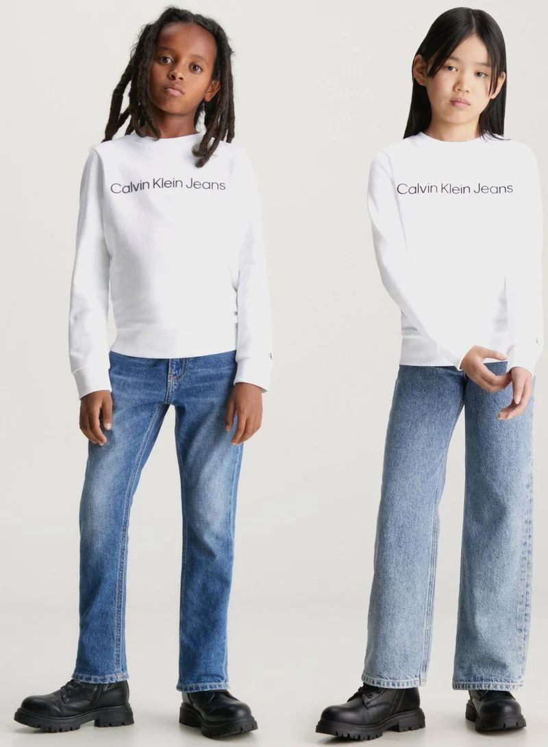 Calvin Klein Jeans Kids Logo Sweatshirt