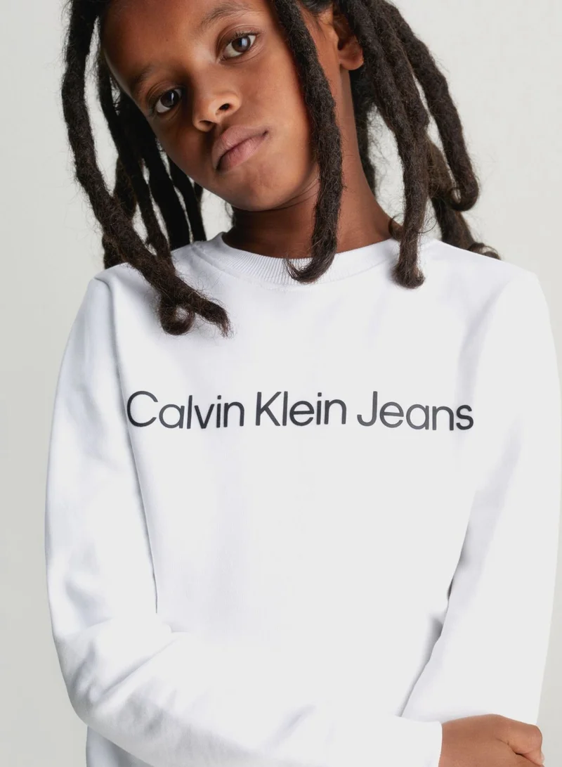 Calvin Klein Jeans Kids Logo Sweatshirt