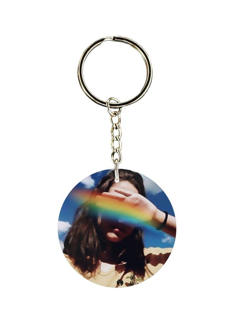 Double Side Printed Keychain