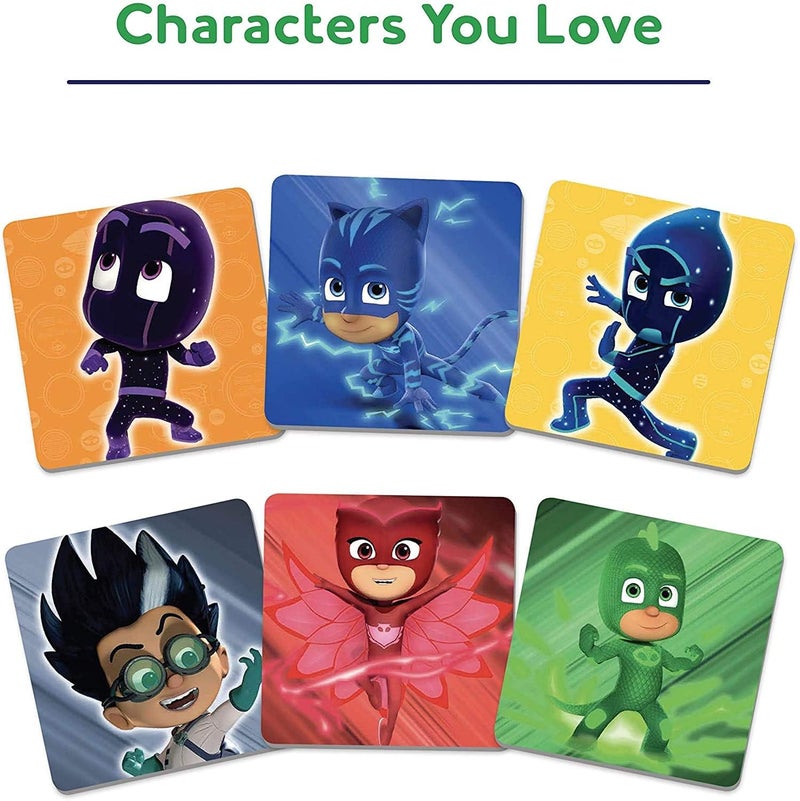 PLUSPOINT PJ Masks Matching Game A Fun Fast Memory Game for Kids Connor Greg Amaya Night Ninja Memory Card Game You Can Play Over & Over for Boys & Girls Age 3 and Up - Image 3