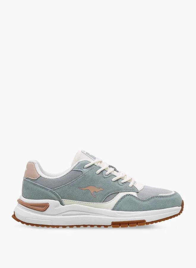 Kangaroos GREY Women Lace-Up Ankle Sneakers for Women | Best Price UAE