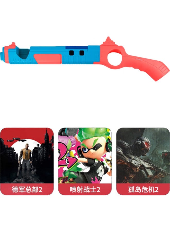 Linkstone Liantuo Switch Shooting Game Gun Grip, Game Controller, Ns Sprites Warrior 3 Handle Grip, Game Gun, Game Controller Shooting Gun, Motion-Sensing Game Accessories - Image 1